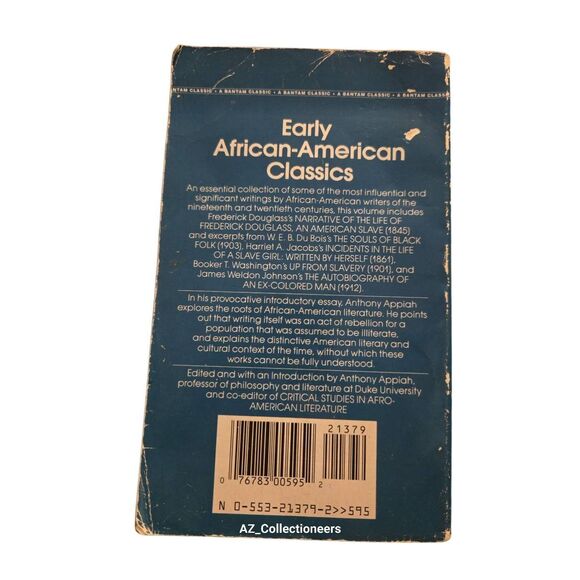 Early african-american classics edited by Anthony Appiah - bantam books - isbn 0 - Picture 4 of 7